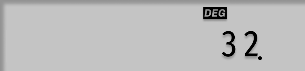 Display shows 32.
